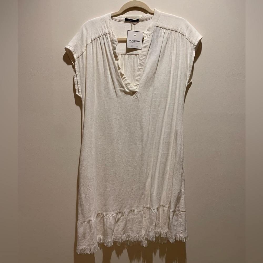 White Casual Annabelle Dress